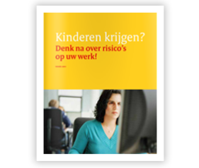 Folder 'Risico op het werk'